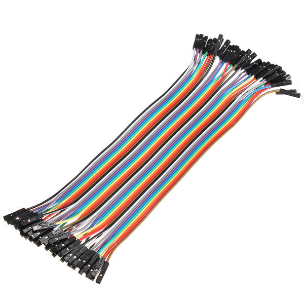 40pcs 20cm Female to Female Jumper Cable