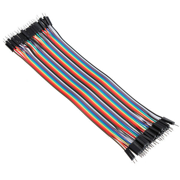 40pcs 20cm Male To Breadboard Cable Jumper Cable D...