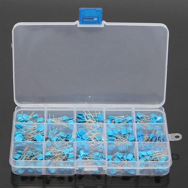 15 Value 300Pcs High Voltage Ceramic Capacitors As...