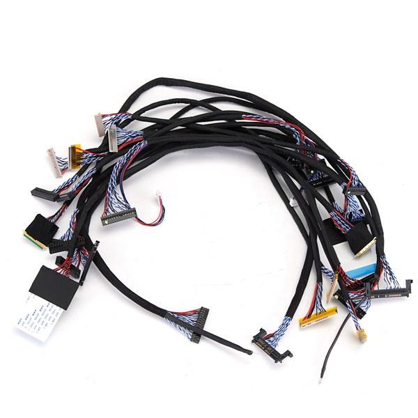 14Pcs Universal FPC/LVDS Display Cable 