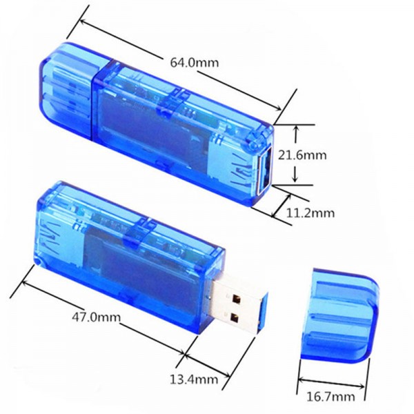 UPGRADE USB 2.0/3.0 USB Current Voltage Tester Temperature Capacity Energy Tester Voltage/Current Measurement Curve 