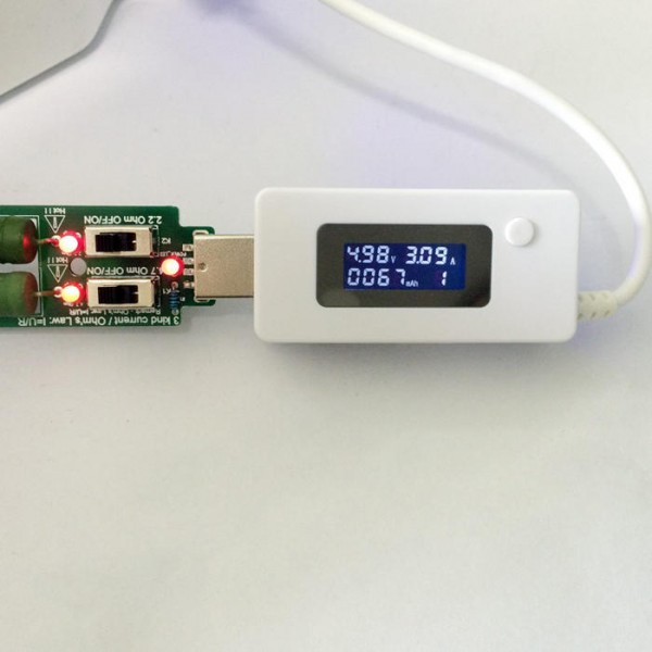 Digital Display USB Tester Power Bank Battery Meter