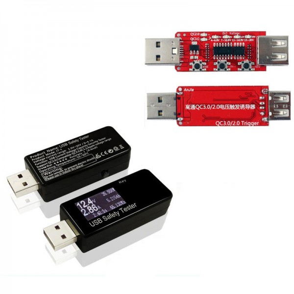 Digital DC USB Tester Current Voltage Charger Capacity Power 