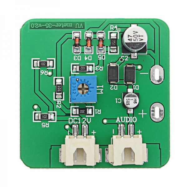 12v Analog Panel VU Meter Audio Level Indicator Meter