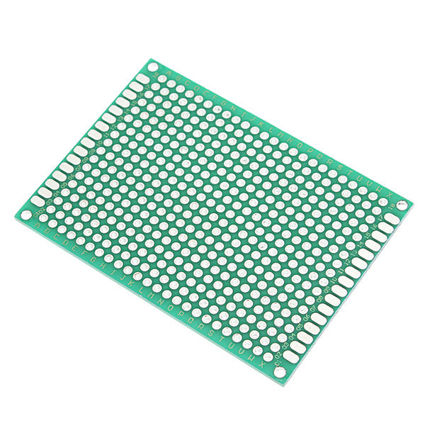 10pcs 50x70mm FR-4 2.54mm Double Side Prototype PCB Printed Circuit Board Green