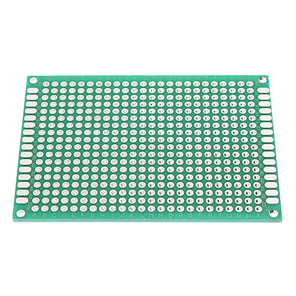 10pcs 50x70mm FR-4 2.54mm Double Side Prototype PCB Printed Circuit Board Green