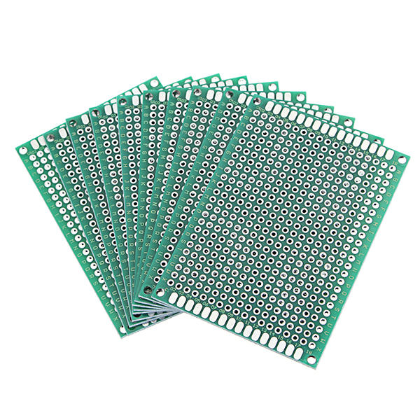 10pcs 50x70mm FR-4 2.54mm Double Side Prototype PCB Printed Circuit Board Green