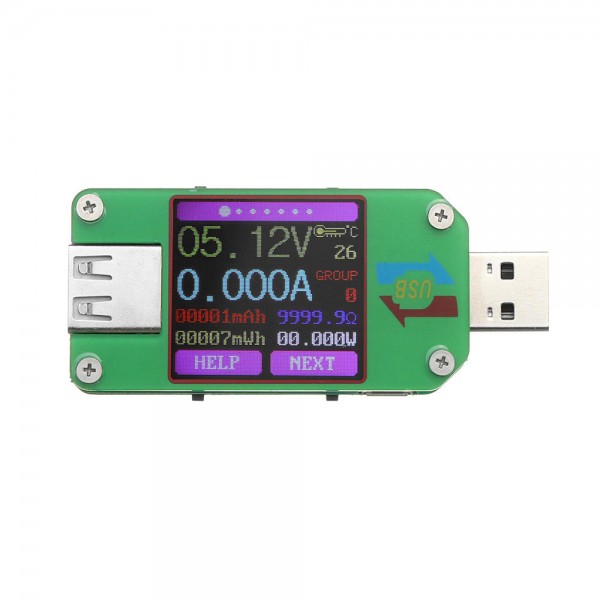 Portable USB 2.0 Color LCD Display Tester