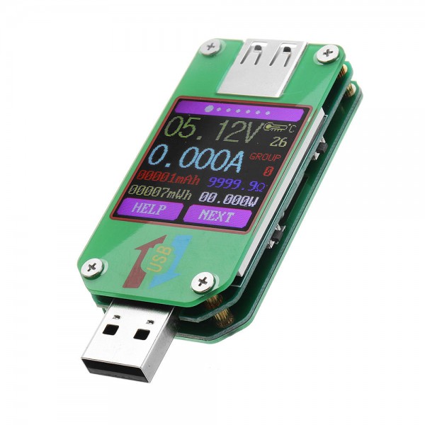 Portable USB 2.0 Color LCD Display Tester