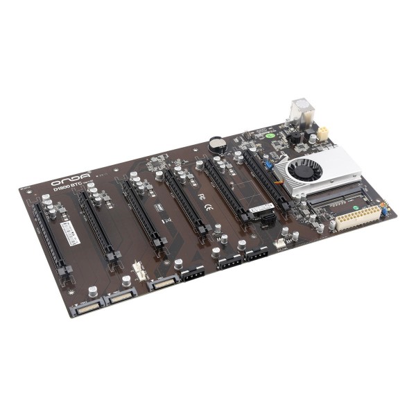  Mining Motherboard 6 x PCI-E Intel J1800 Platform