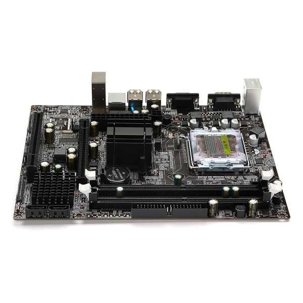 Motherboard  Support 2 Duo-Channel 4GB Memory