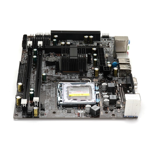 Motherboard  Support 2 Duo-Channel 4GB Memory