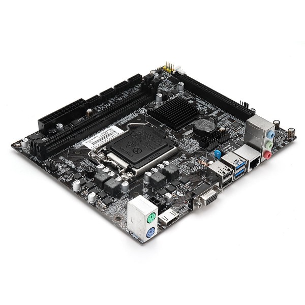 H110 Motherboard 2 DIMM Channel Support LGA1151 Intel i3/i5/i7 Series CPU