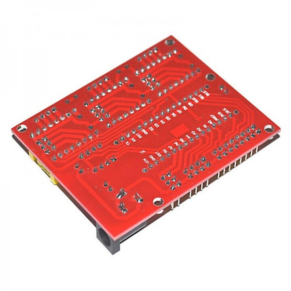 CNC Shield V4 Expansion Board With 3Pcs Red A4988 For 3D Printer