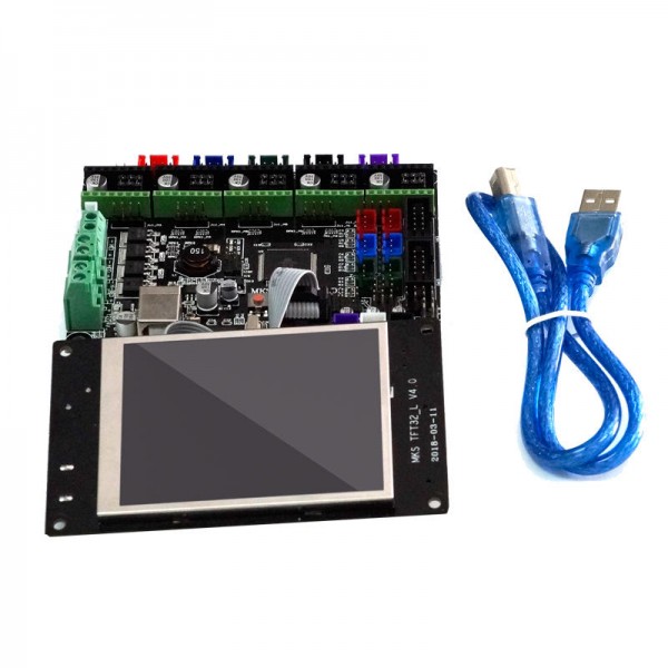 Integrated Controller Mainboard + 3.2 Inch MKS-TFT32 Full Color LCD Touch Screen Support Power Resume Print BT APP For 3D Printer