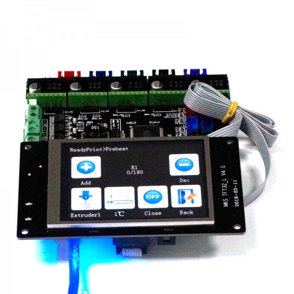 Integrated Controller Mainboard + 3.2 Inch MKS-TFT32 Full Color LCD Touch Screen Support Power Resume Print BT APP For 3D Printer