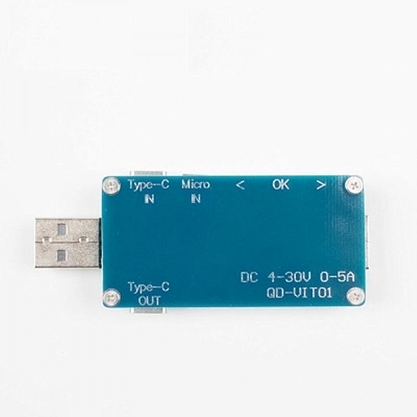 USB Tester Resistance Voltage Current Power Energy Measurement Battery Capacity Meter 