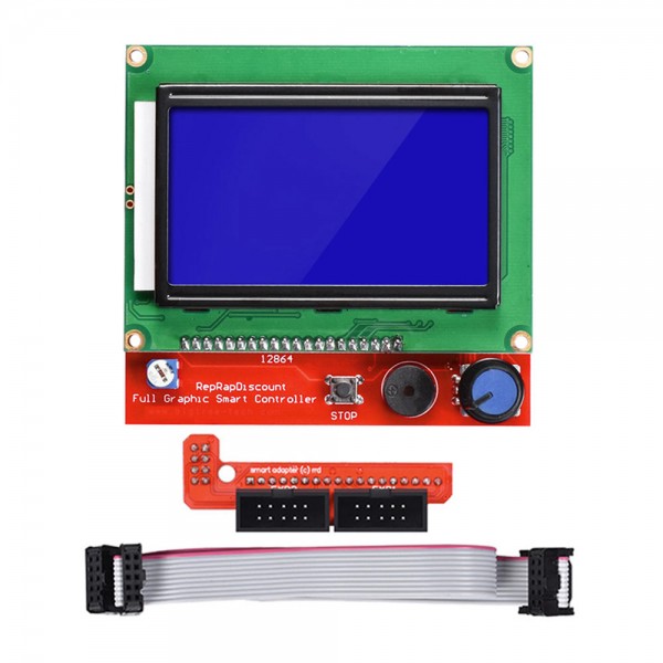 Rampas 1.4 Controller + Mega2560 R3 + 12864 Display With Limit Switch