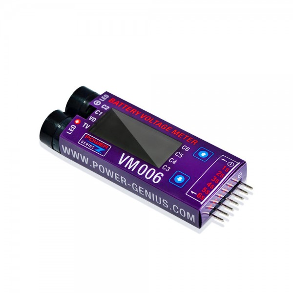 VM006 1-6S DC 3.0-27.0V LiPo Battery Accurate 1mV ...