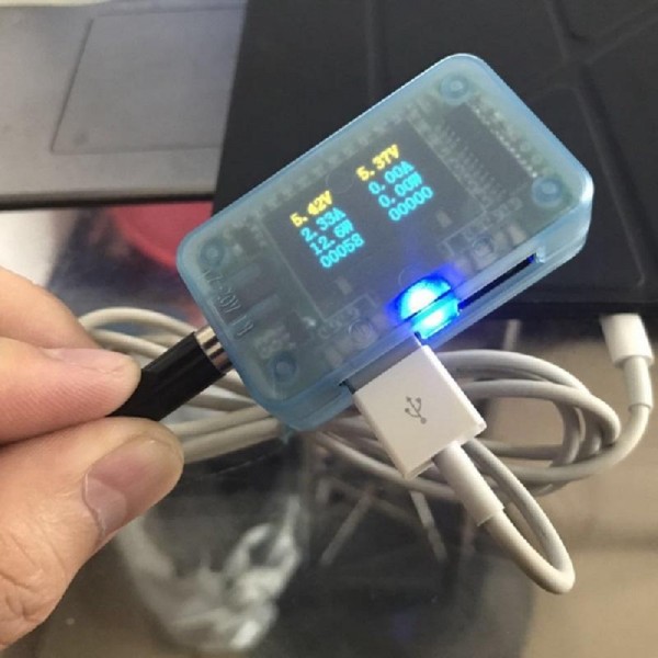 QC2.0 QC3.0 FCP MTK Double USB Charger Voltage Tester