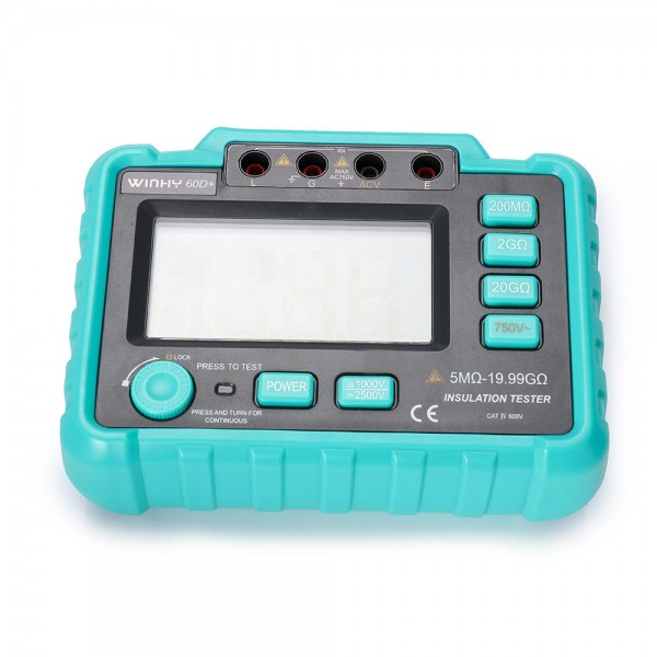  Digital Insulation Resistance Tester with Alarm Function