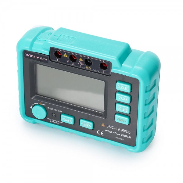  Digital Insulation Resistance Tester with Alarm Function